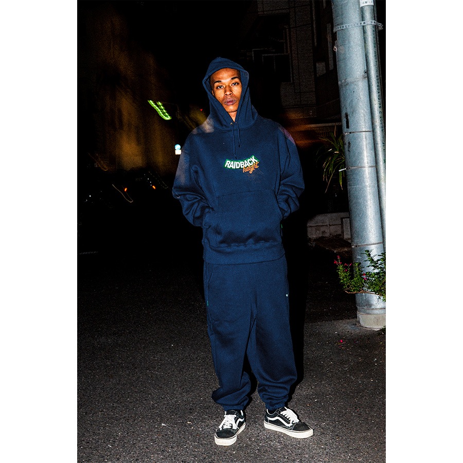 HAIGHT : RAIDBACK ARCH LOGO SWEAT PANTS