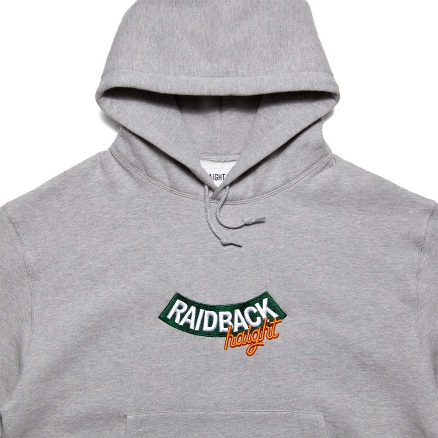 HAIGHT : RAIDBACK ARCH LOGO HOODIE