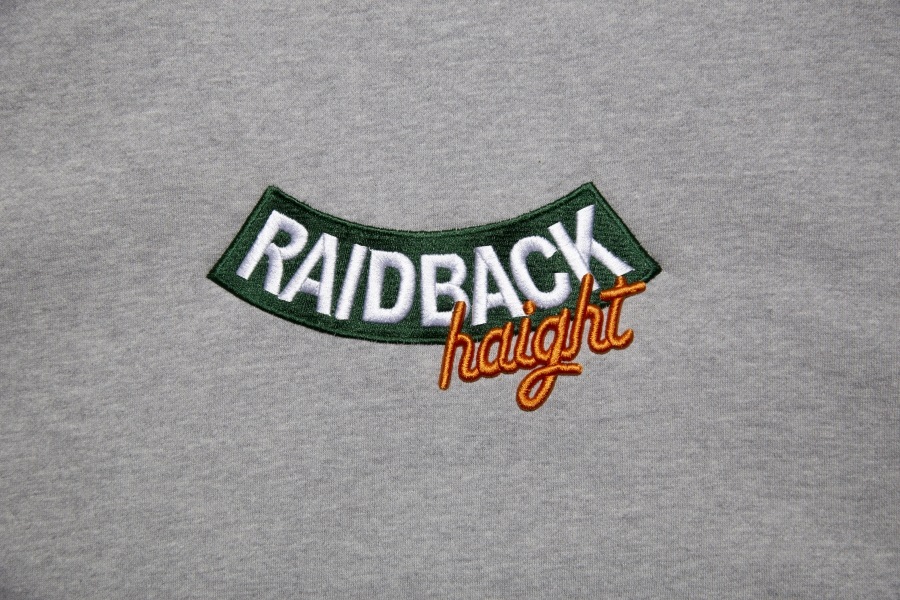 HAIGHT : RAIDBACK ARCH LOGO HOODIE