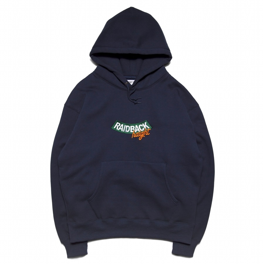 HAIGHT : RAIDBACK ARCH LOGO HOODIE