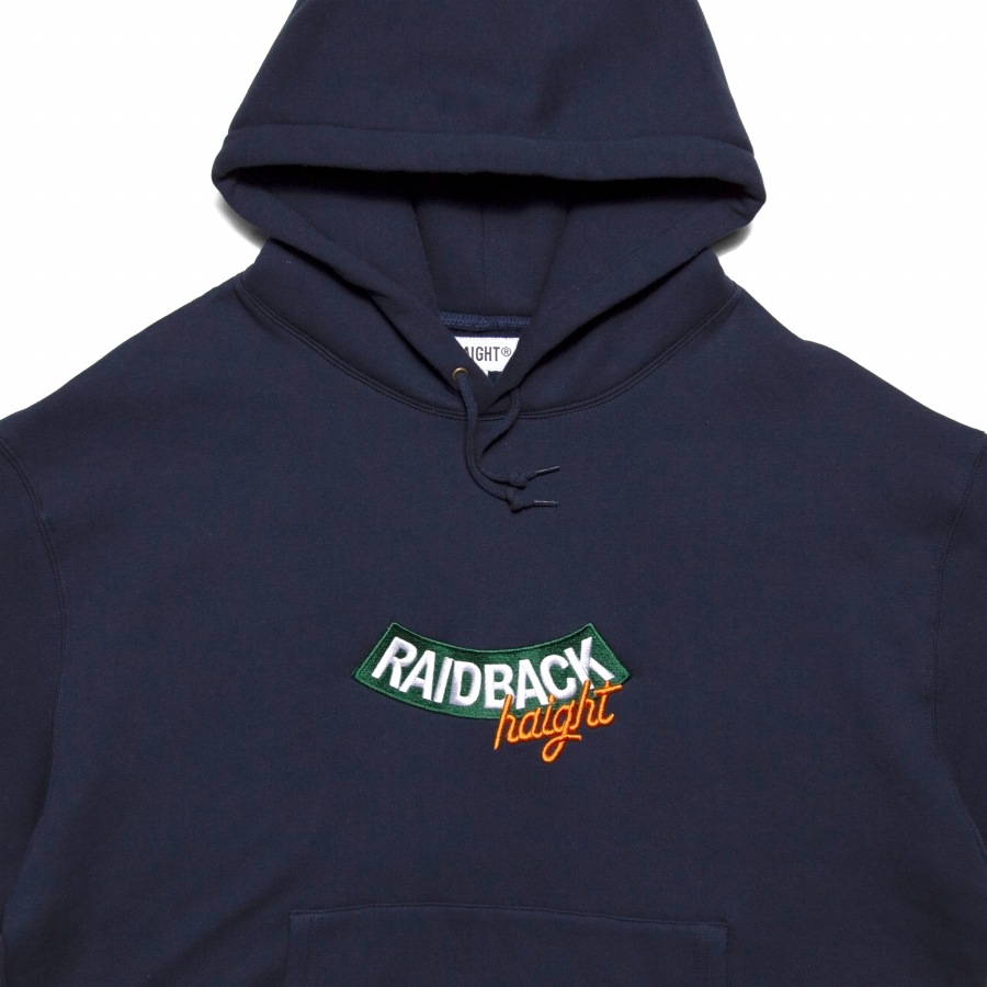 HAIGHT : RAIDBACK ARCH LOGO HOODIE