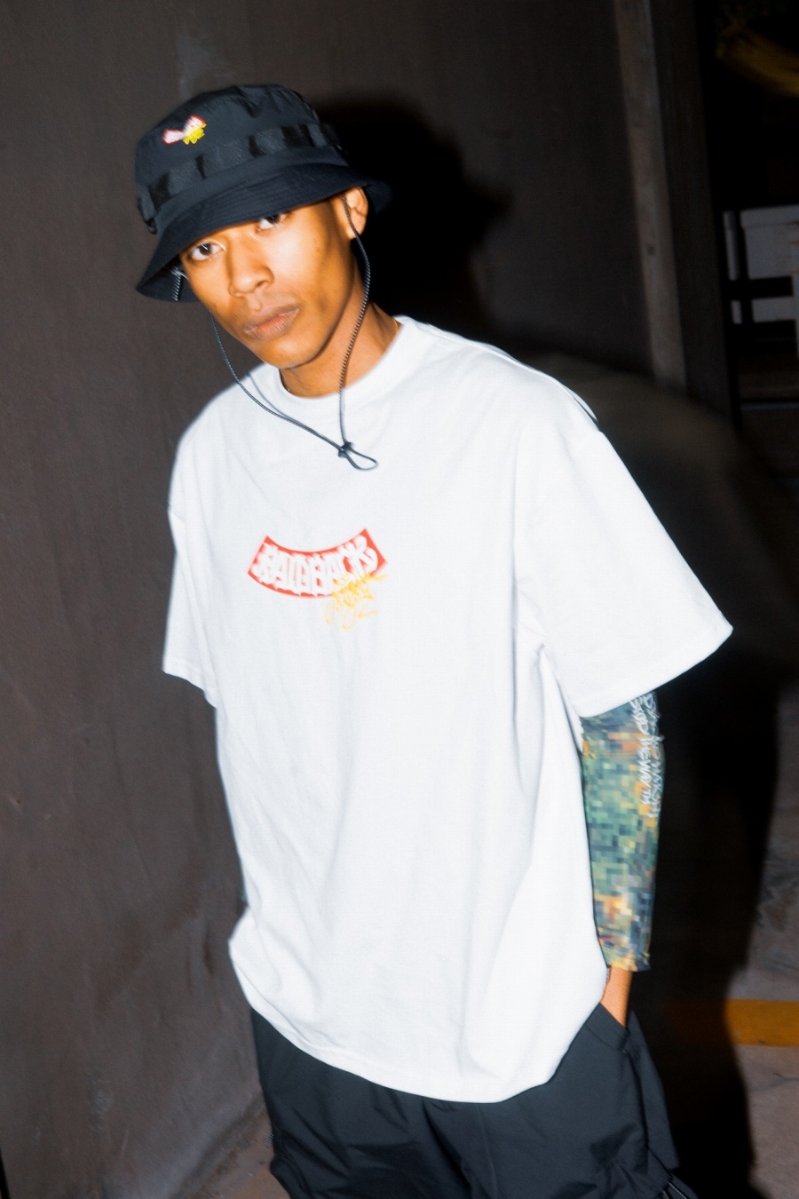 HAIGHT : RAIDBACK ARCH LOGO Tee