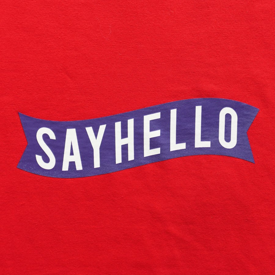 SAYHELLO : Basic Logo Tee