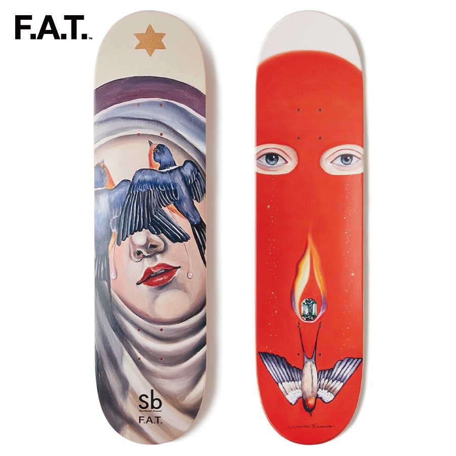 Mariko Enomoto×Sb×F.A.T.のトリプルコラボ　デッキ　新品 Mariko Enomoto×Sb×F.A.T.のトリプルコラボ デッキ 新品