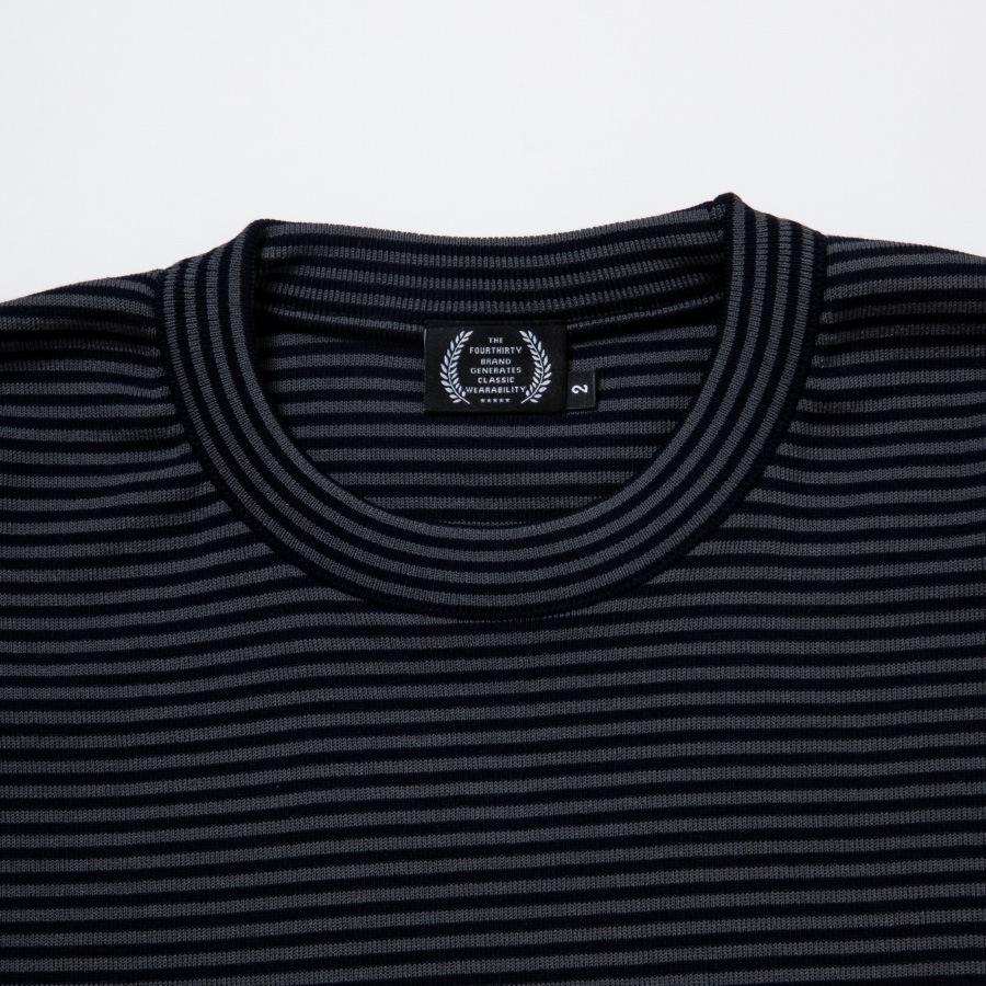 430 : S/S BDR KNIT C&S