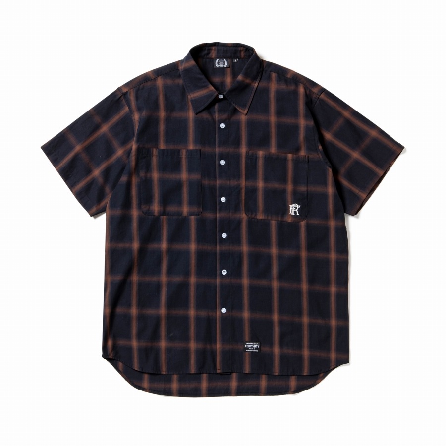 430 : S/S OMBRE CHECK SHIRT