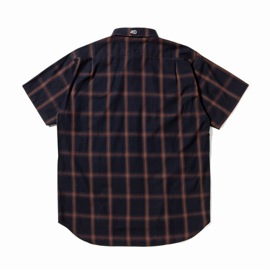 430 : S/S OMBRE CHECK SHIRT