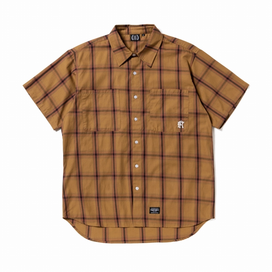 430 : S/S OMBRE CHECK SHIRT