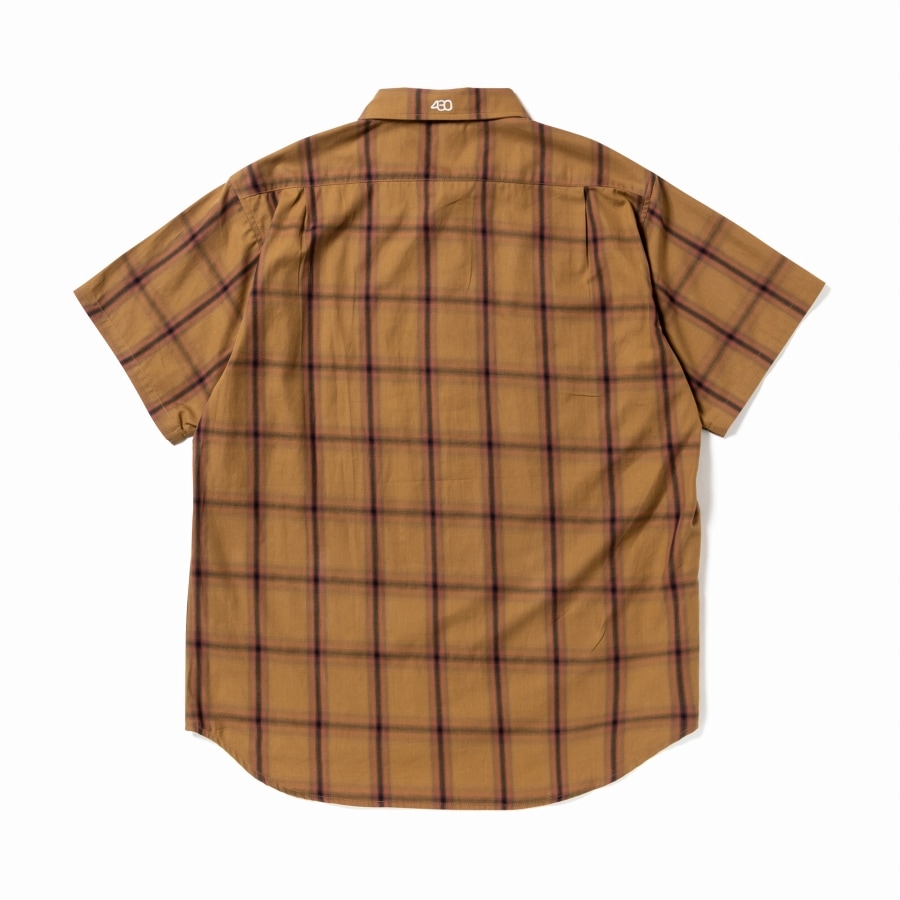 430 : S/S OMBRE CHECK SHIRT