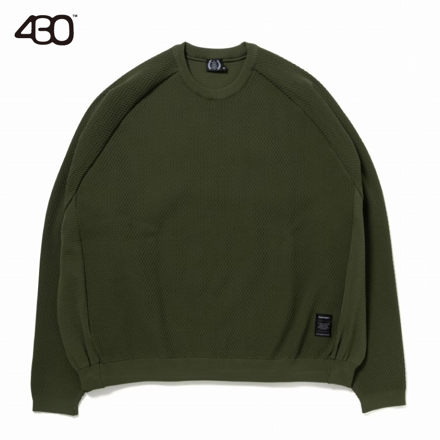 430 : ATHLETIC MESH KNIT C&S