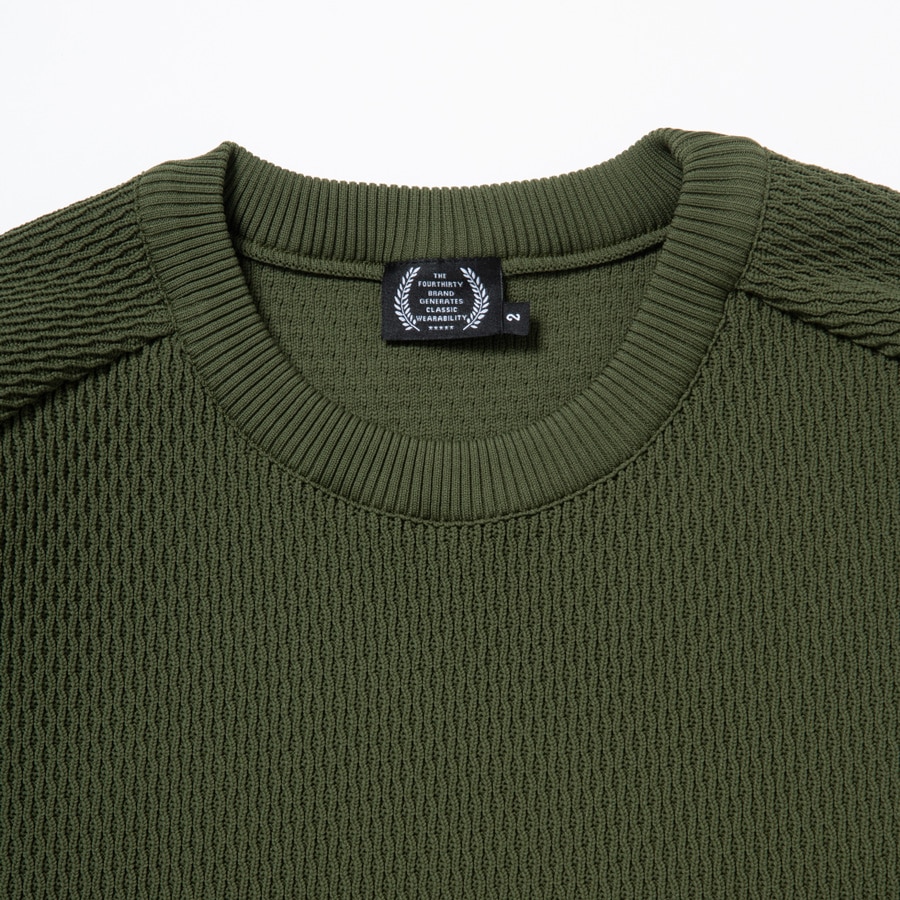 430 : ATHLETIC MESH KNIT C&S