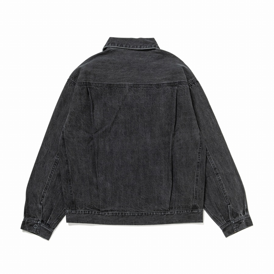 430 : SLVG DENIM JACKET H-WASH