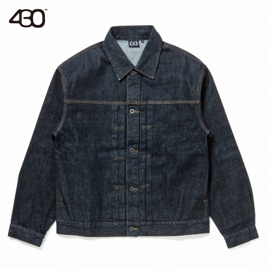 430 : SLVG DENIM JACKET 1-WASH