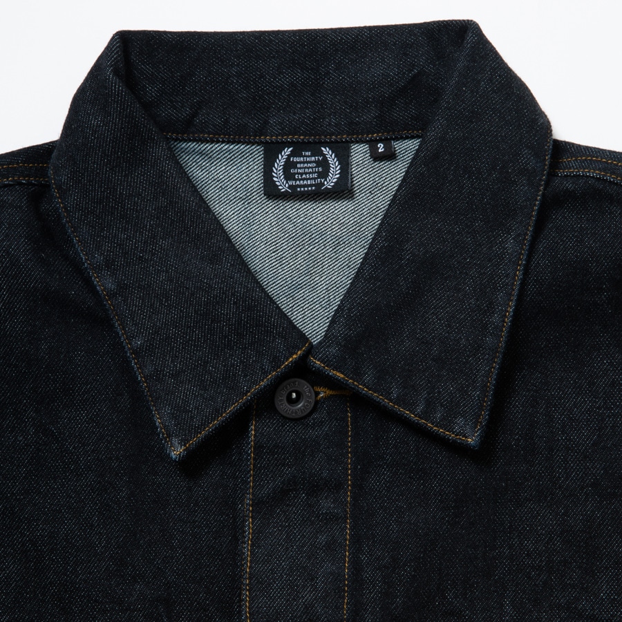 430 : SLVG DENIM JACKET 1-WASH