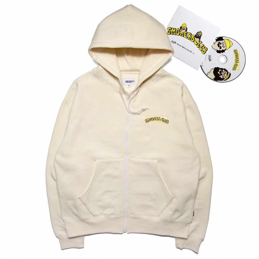 HAIGHT : SMOKERS CLUB V4 ZIP HOODIE