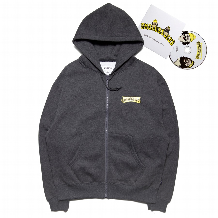 HAIGHT : SMOKERS CLUB V4 ZIP HOODIE