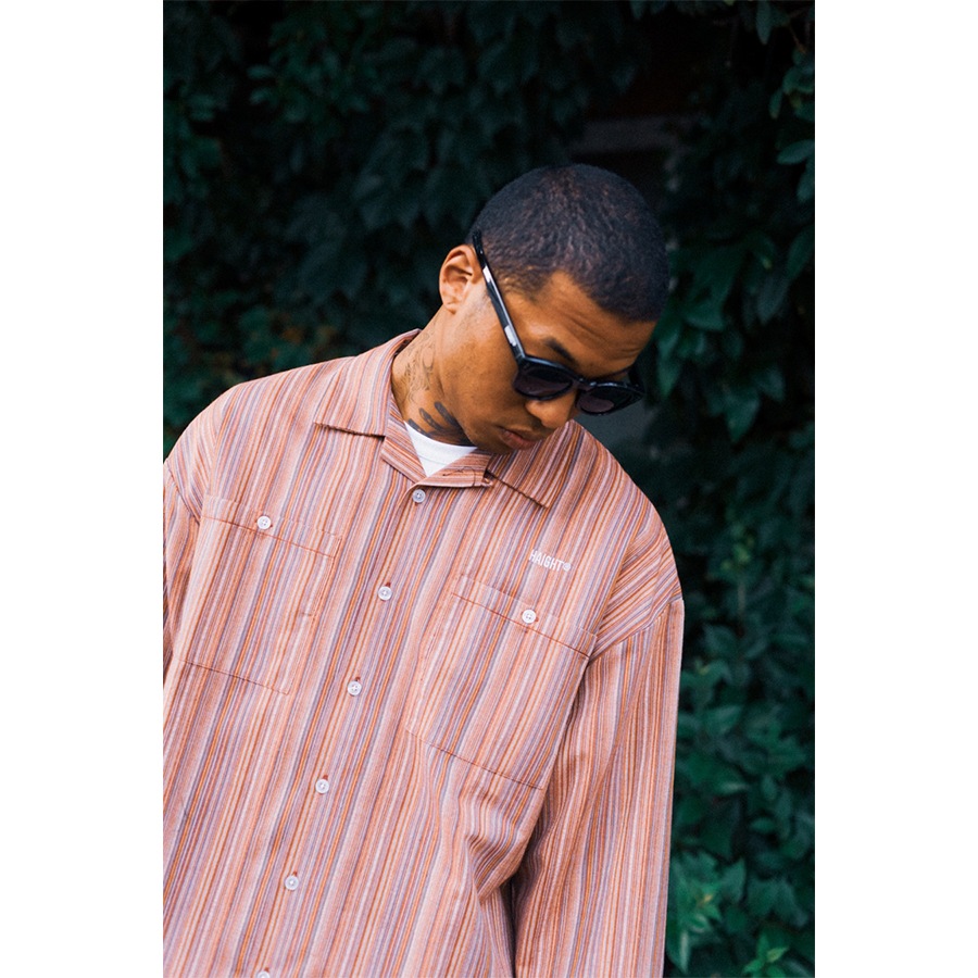 HAIGHT : MULTI CLR STRIPE SHIRT