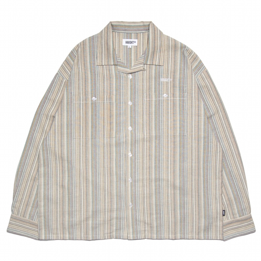 HAIGHT : MULTI CLR STRIPE SHIRT