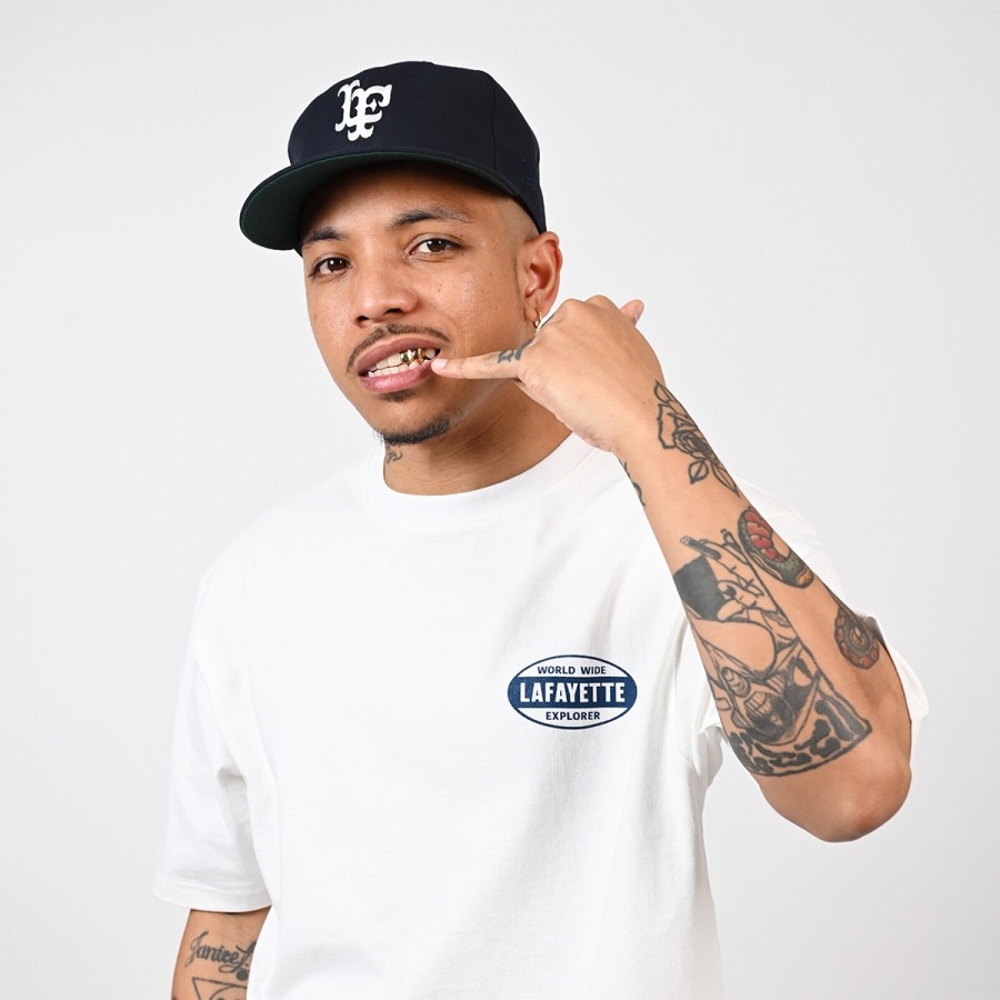LFYT : LFYT × NEW ERA LF LOGO 59FIFTY FITTED CAP ”EXPLORER”