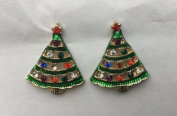 クリスマスピアス AE14854 ツリー