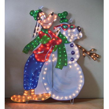 ディズニーイルミネーションライト グーフィー＆スノーマンの通信販売