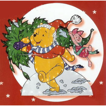 プーさん　クリスマスライト　イルミネーション ディズニーイルミネーションライト プーさん＆ピグレットの通信販売