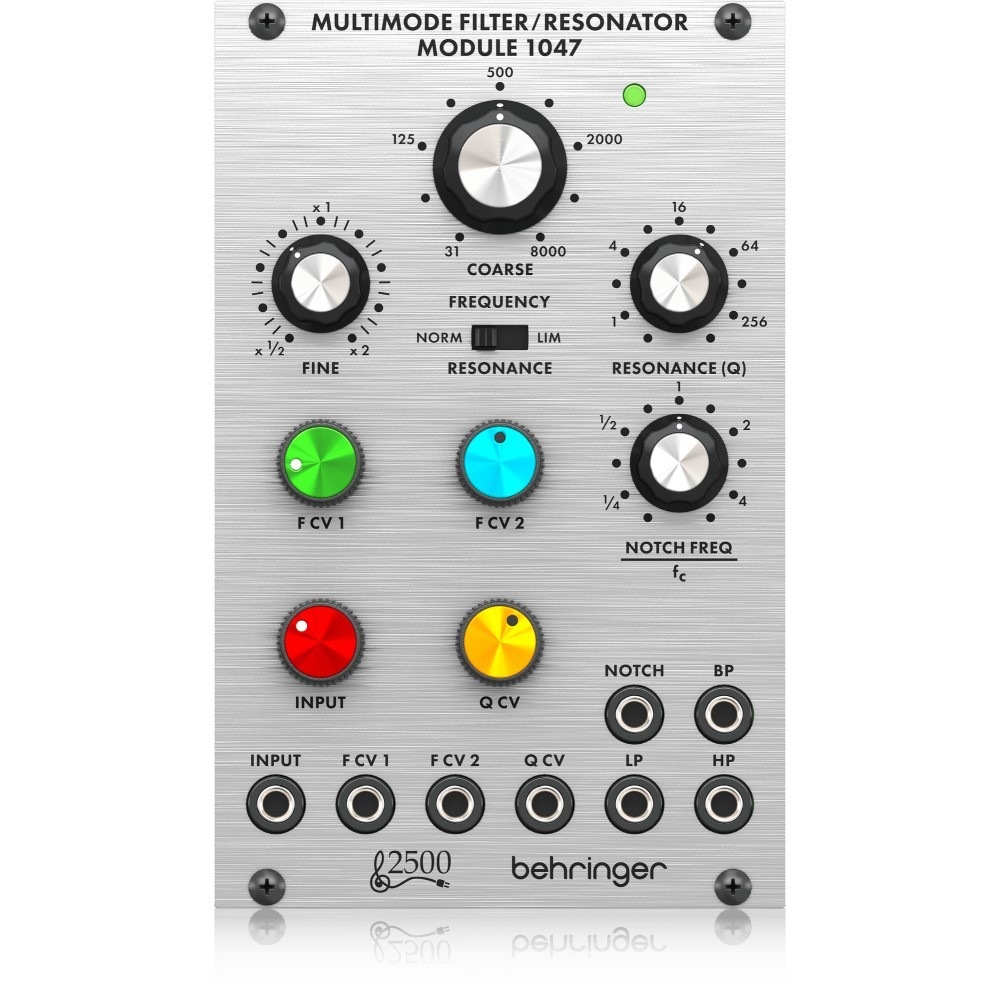 BEHRINGER MULTIMODE FILTER/RESONAT. 1047 モジュラーシンセサイザー
