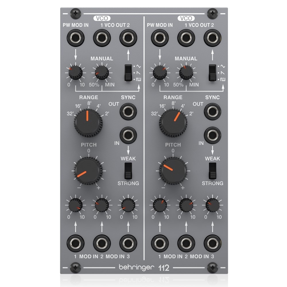 behringer 112 モジュラーシンセサイザー BEHRINGER 112 DUAL VCO モジュラーシンセサイザー｜FULL-TEN