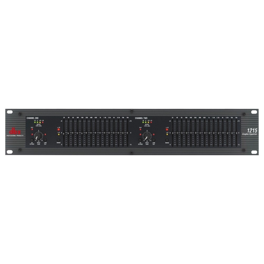 dbx 1215 2ch 15バンド・グラフィックイコライザー | Hibino.com