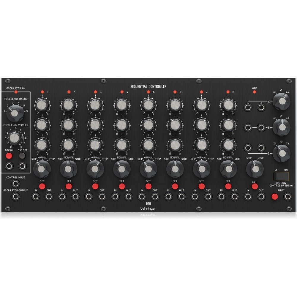 Behringer 960 & 962シーケンサーセット BEHRINGER 960 SEQUENTIAL CONTROLLER モジュラーシンセサイザー