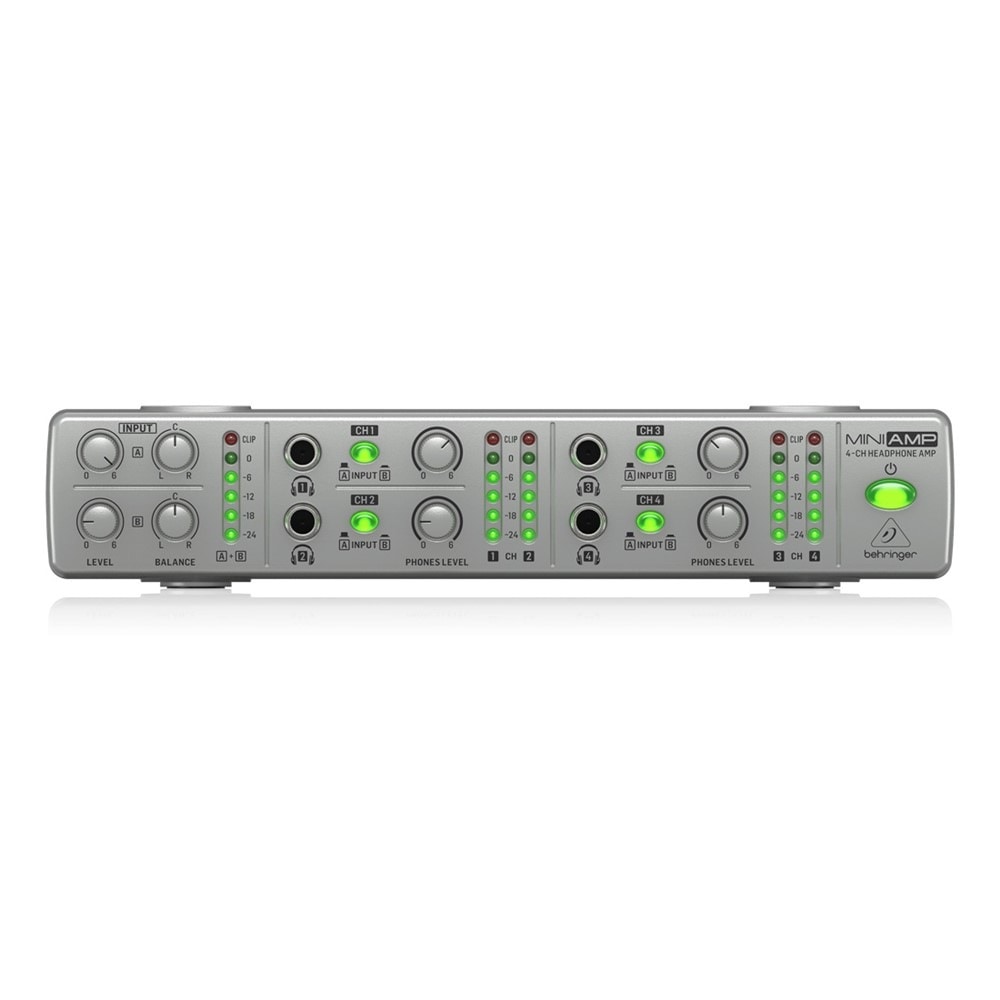 Behringer ヘッドフォンアンプ AMP800 V2 BEHRINGER AMP800 V2 ヘッドフォンアンプ | Hibino.com ヒビノ公式
