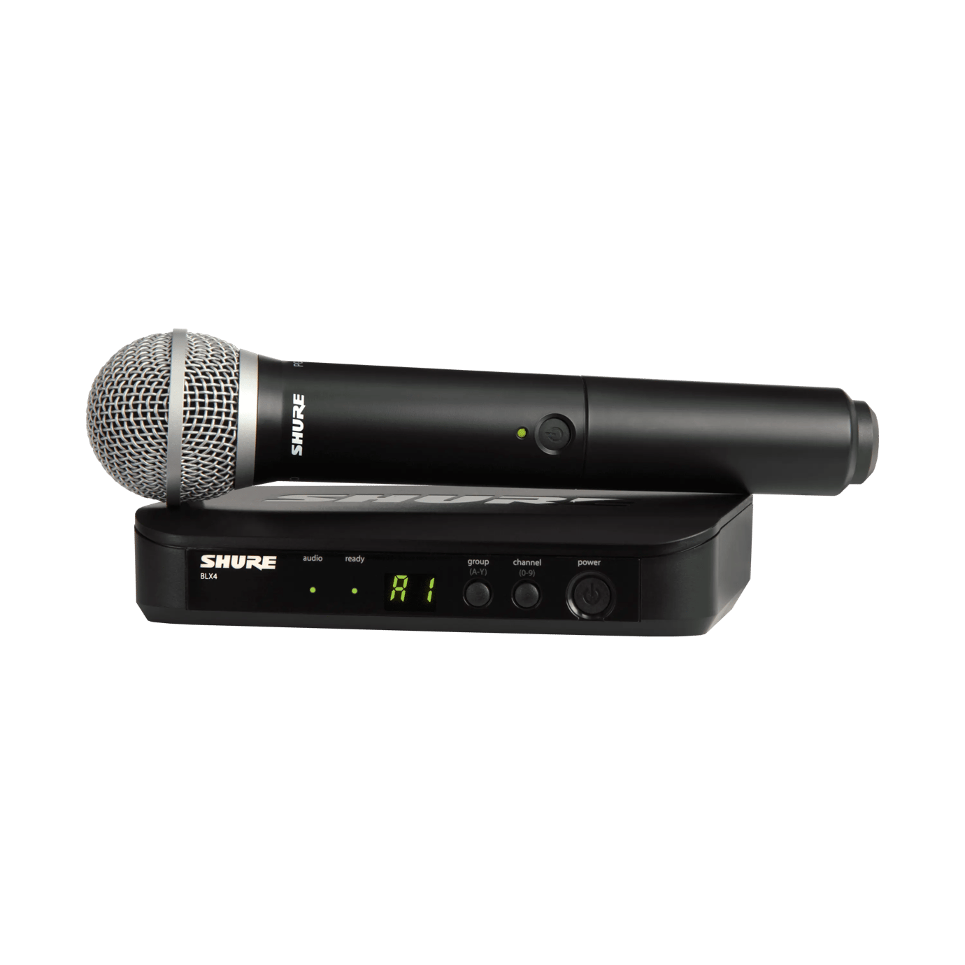 Shure PG24 / PG58 ワイヤレスマイク　国内正規品 Shure BLX24/PG58 ワイヤレス・ハンドマイク BLX24J/PG58-JB 送受信機