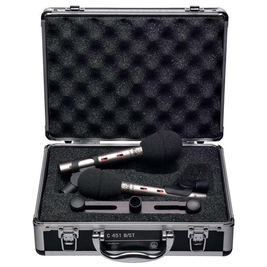 AKG C451 B/ST スティック型コンデンサーマイク (ペンシルマイク