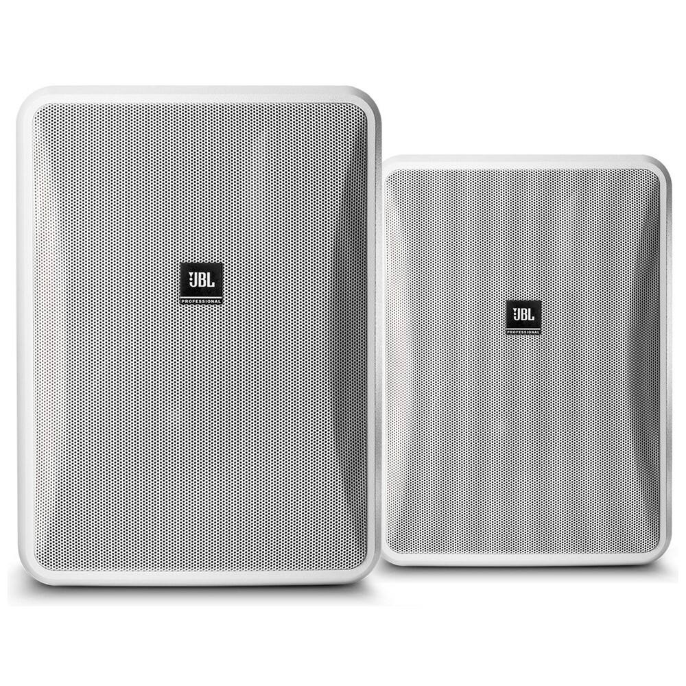 極美品JBLジェービーエル 2-Way スピーカー CONTROL28-1 JBL PROFESSIONAL Control 28-1-WH 2-Wayフルレンジ・スピーカー 2本