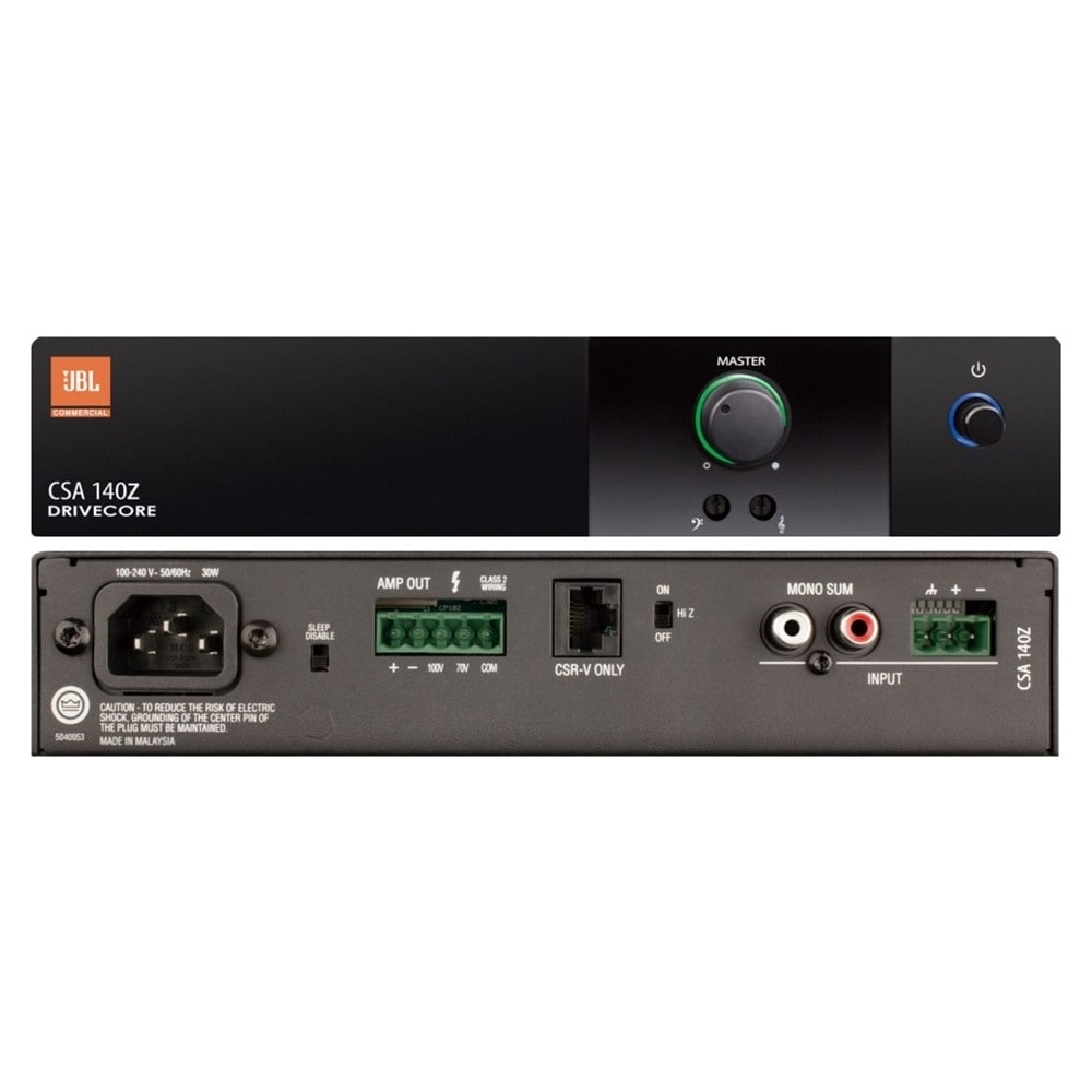 【JBL】パワーアンプCSA-140Z JBL Commercial CSA 140Z - power amplifier - NCSA140Z-U-US