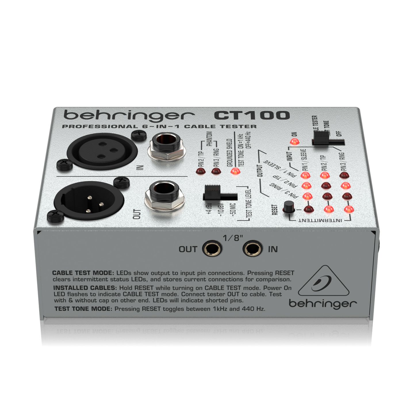 BEHRINGER CT100 ケーブルテスター | Hibino.com ヒビノ公式