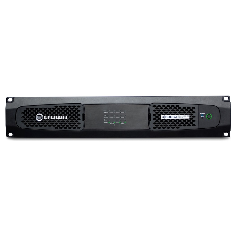 CROWN DCi 4|600DA 4chパワーアンプ Dante対応 | Hibino.com ヒビノ