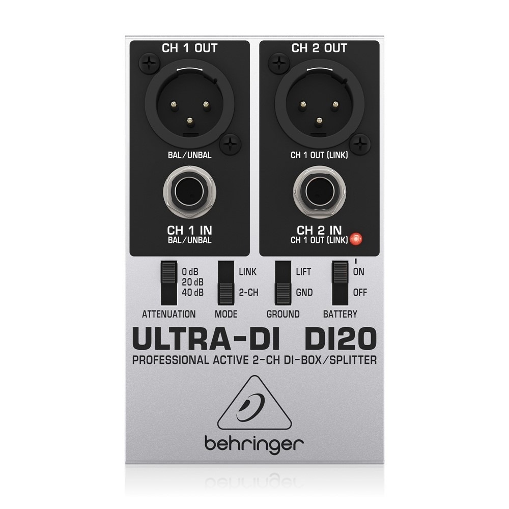 BEHRINGER DI20 ULTRA-DI ダイレクトボックス DI | Hibino.com ヒビノ