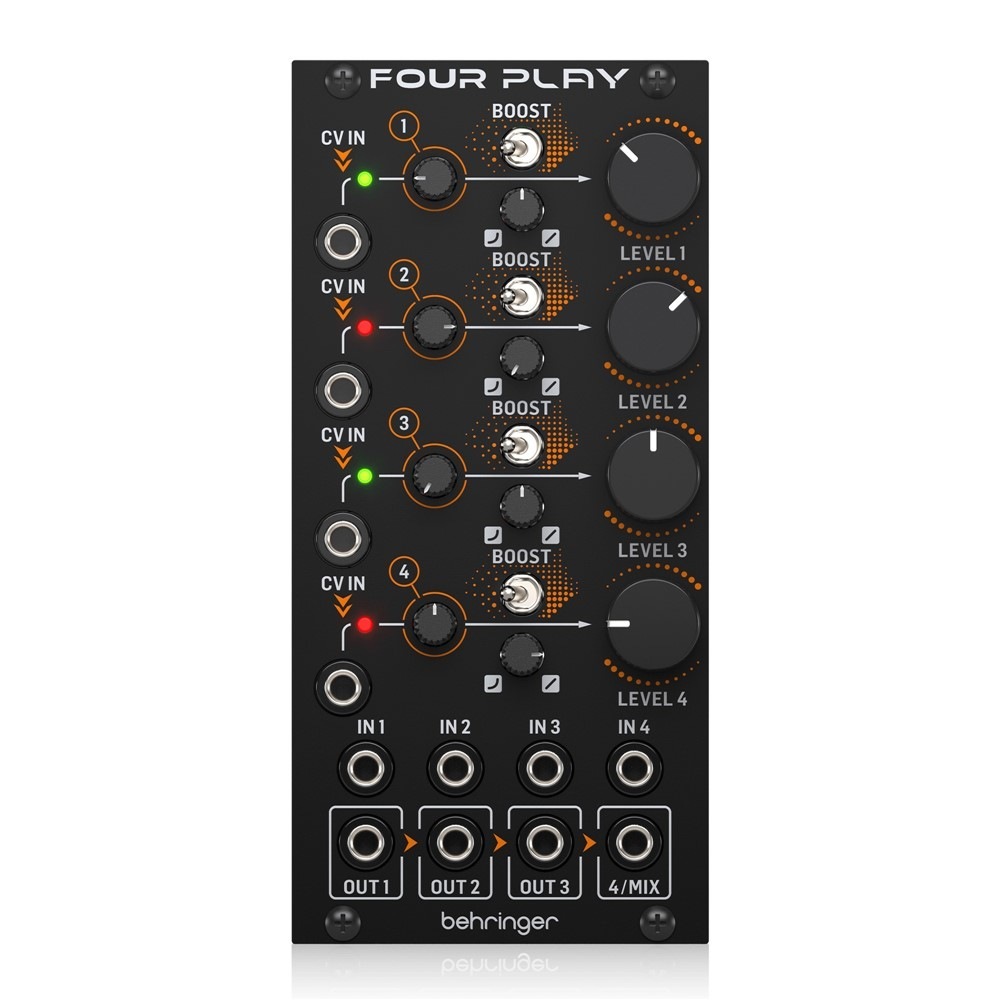 behringer FOUR PLAY モジュラーシンセ BEHRINGER FOUR PLAY｜モジュラーシンセサイザー｜国内正規品 Hibino