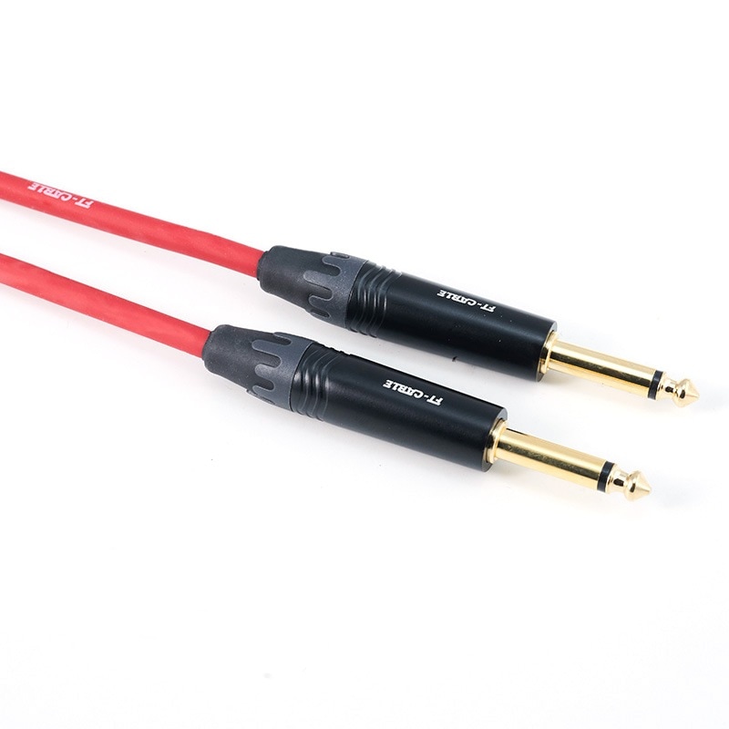 音楽　楽器　シールド　配線 FT-CABLE S-S楽器用シールドケーブル ギターシールド(ストレート標準