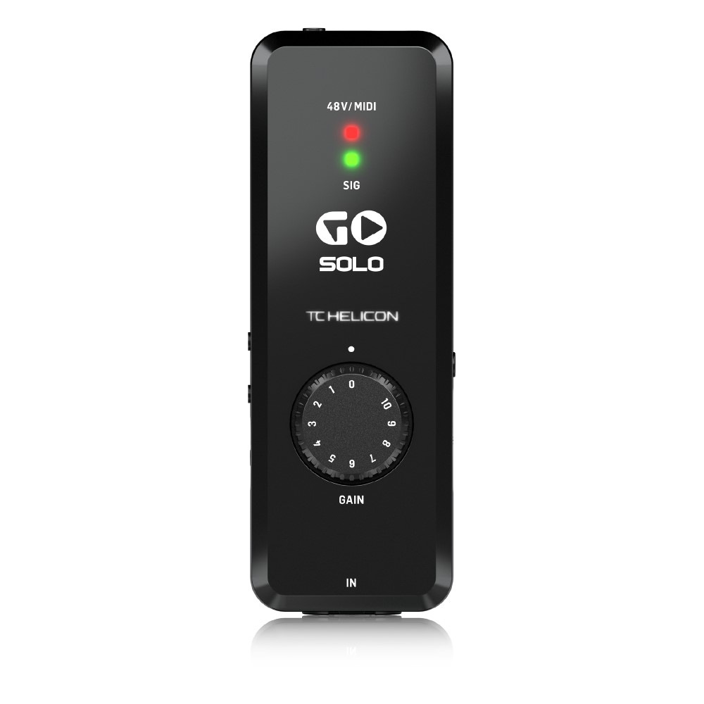 ⚡️スマホ&PC TCHELICON GO SOLO オーディオインターフェイス TC HELICON GO SOLO オーディオインターフェイス | Hibino.com ヒビノ
