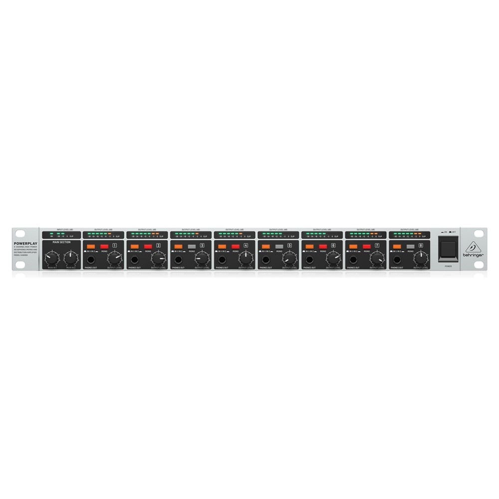 BEHRINGER HA8000 ヘッドホンアンプ BEHRINGER HA8000 V2 POWERPLAY ヘッドホンアンプ｜FULL-TEN