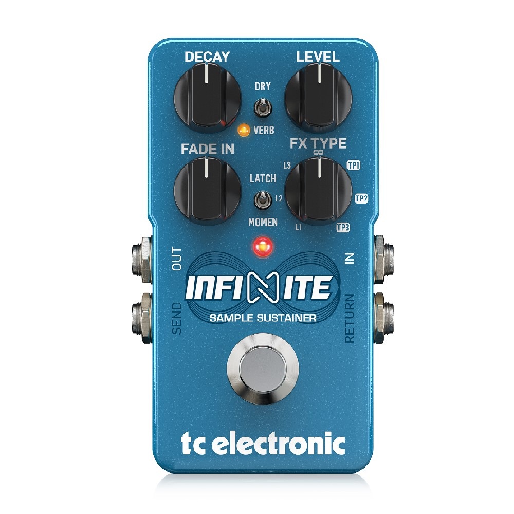 Infinite Sample Sustainer エフェクター　tc TC ELECTRONIC INFINITE SAMPLE SUSTAINER サンプル&サスティーン