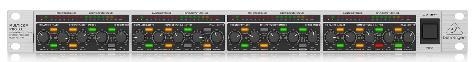 BEHRINGER MDX4600 V2 MULTICOM PRO-XL 4チャンネル・コンプレッサー
