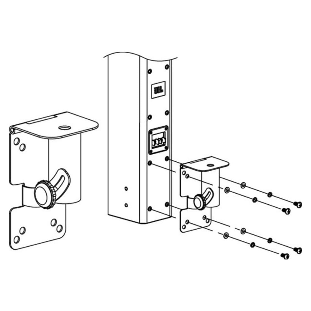 JBL PROFESSIONAL MTC-CBT-SMB1 スピーカースタンド取付金具 Hibino