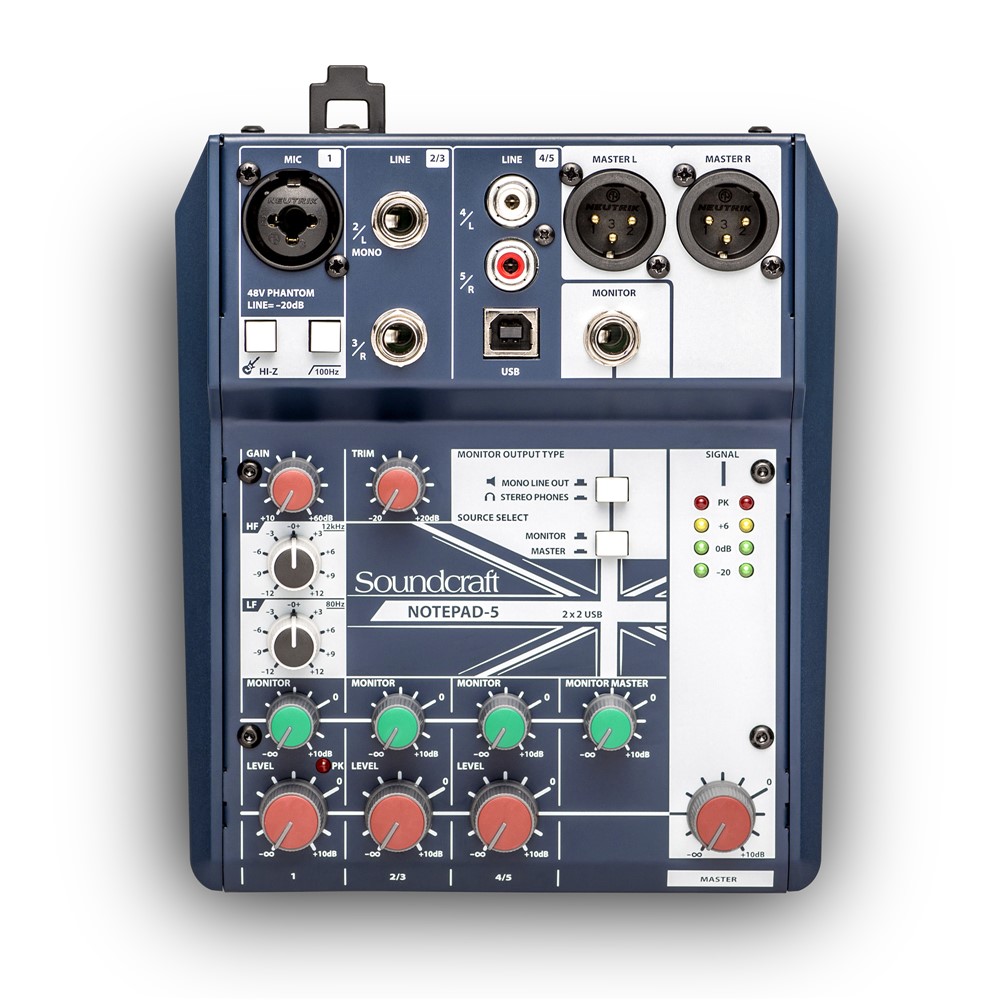 Soundcraft 16チャンネル アナログミキサー
