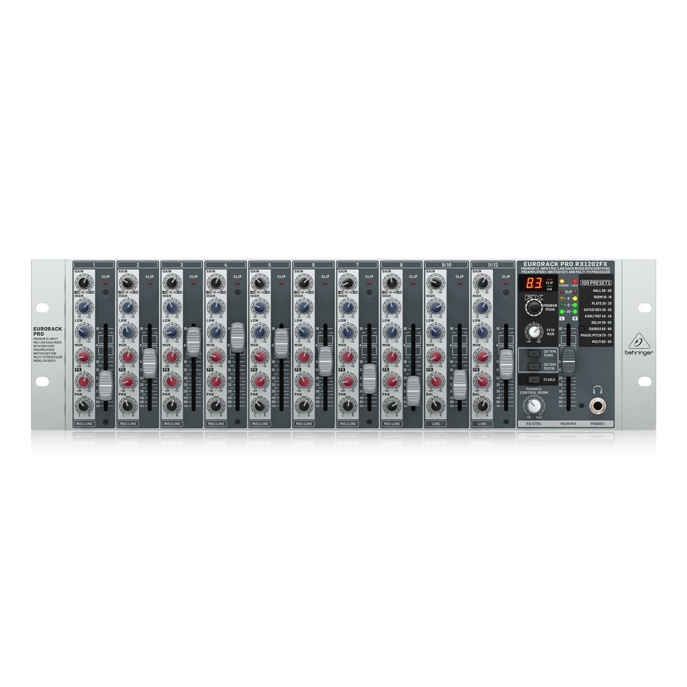 Behringer ベリンガー ラインミキサー エフェクター RX1202FX BEHRINGER RX1202FX V2 アナログミキサー｜FULL-TEN