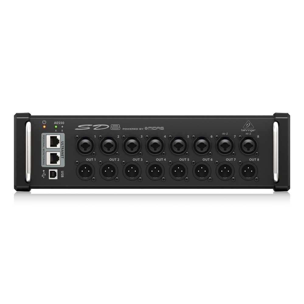 BEHRINGER SD8 デジタル・ステージボックス | Hibino.com ヒビノ公式