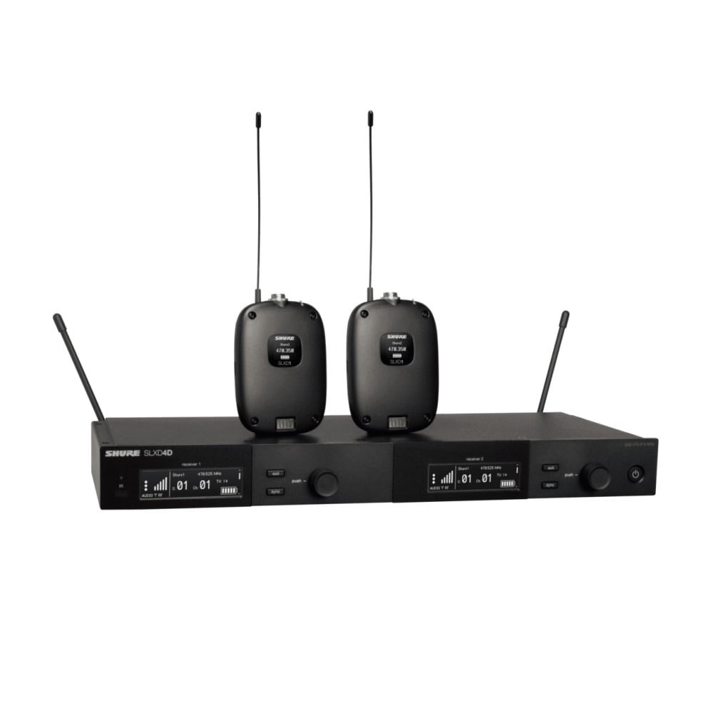 Shure SLXD14DJ-JB ワイヤレスマイク・セット | Hibino.com ヒビノ公式