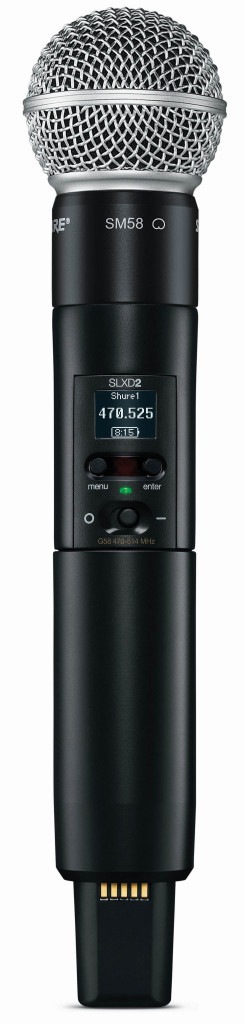 破格　SHURE SLXD4 　SLXD2マイク付き　ワイヤレスマイク 破格 SHURE SLXD4 SLXD2マイク付き ワイヤレスマイク